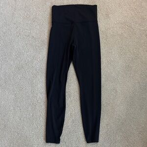 Black 7/8 Length Leggings - All In Motion - size XS